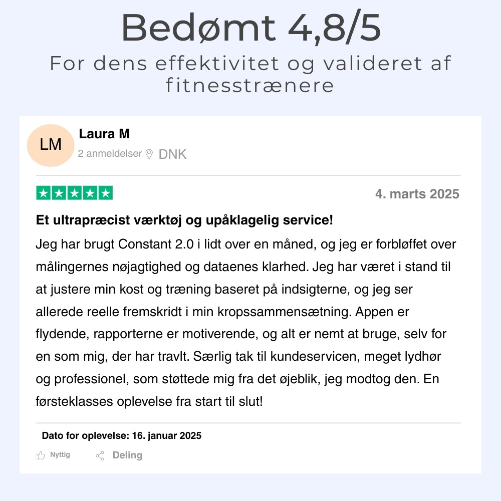 Constant 2.0 – Din præcise kropsanalyse, for et sundt liv i balance og med overblik